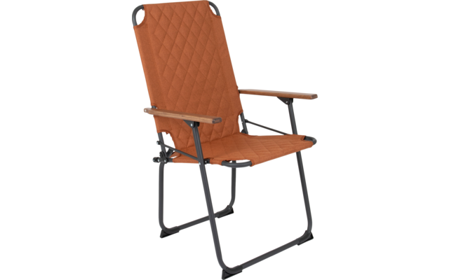 Bo-Camp Jefferson XL Industrial Klappstuhl mit Bambus-Armlehnen