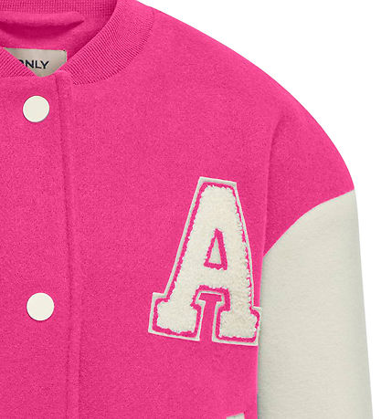 Kids Only Bomberjakke - KogSilja - Raspberry Rose