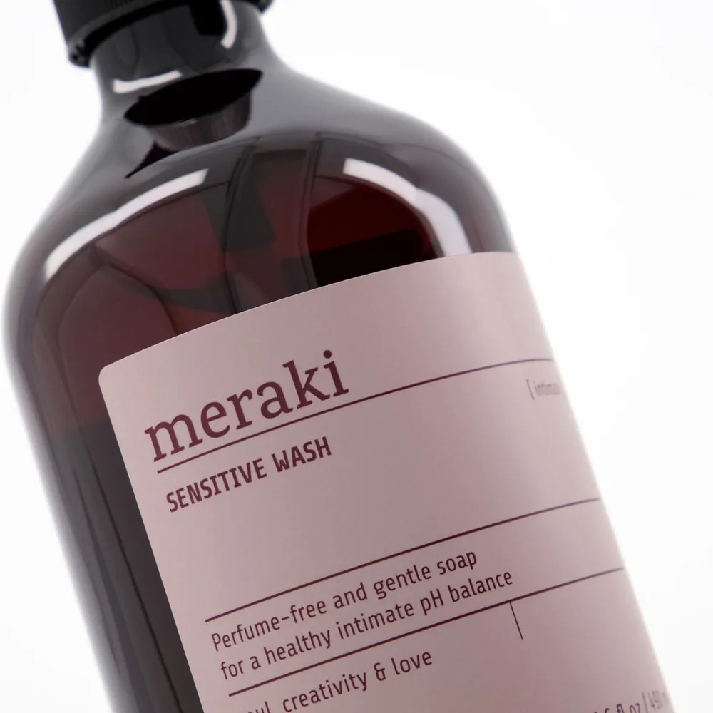 Meraki Sensitive Wash, Intimate - 490 ml.