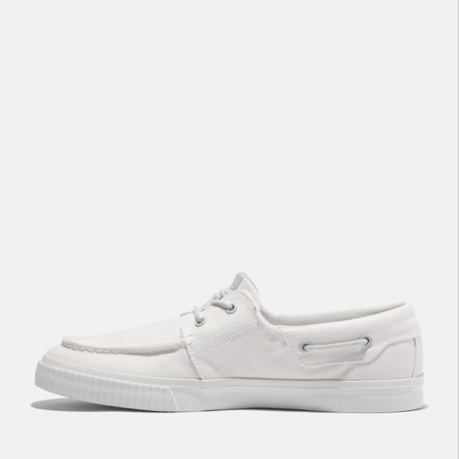 Sneaker Bassa Stringata da Uomo in bianco