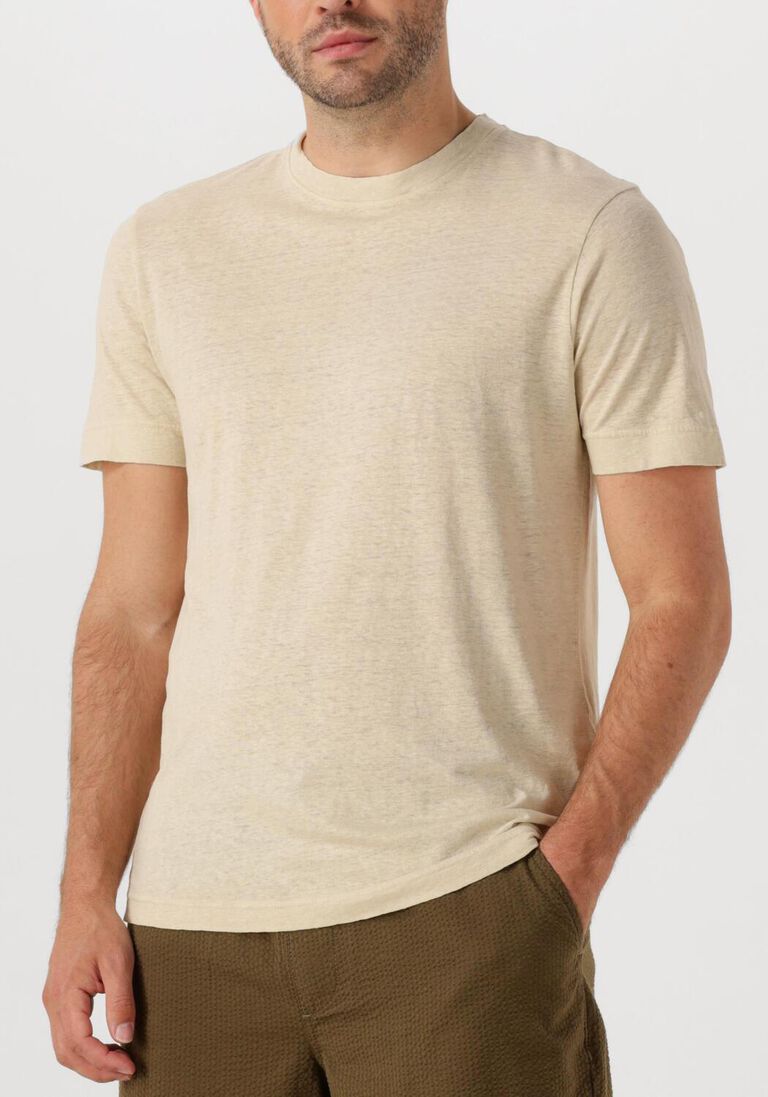 beige drykorn t-shirt raphael 520217