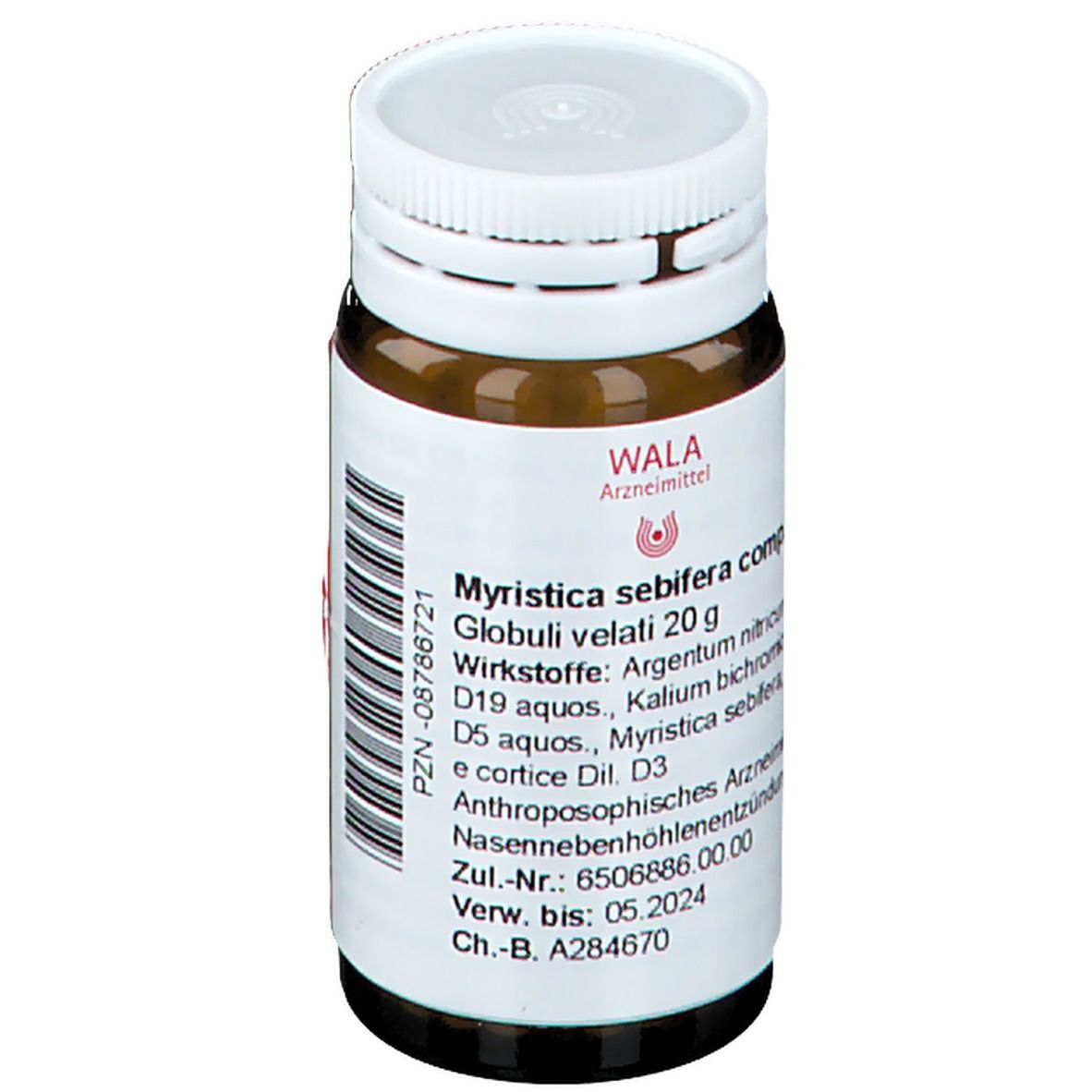 WALA® Myristica Sebifera Comp. Globuli
