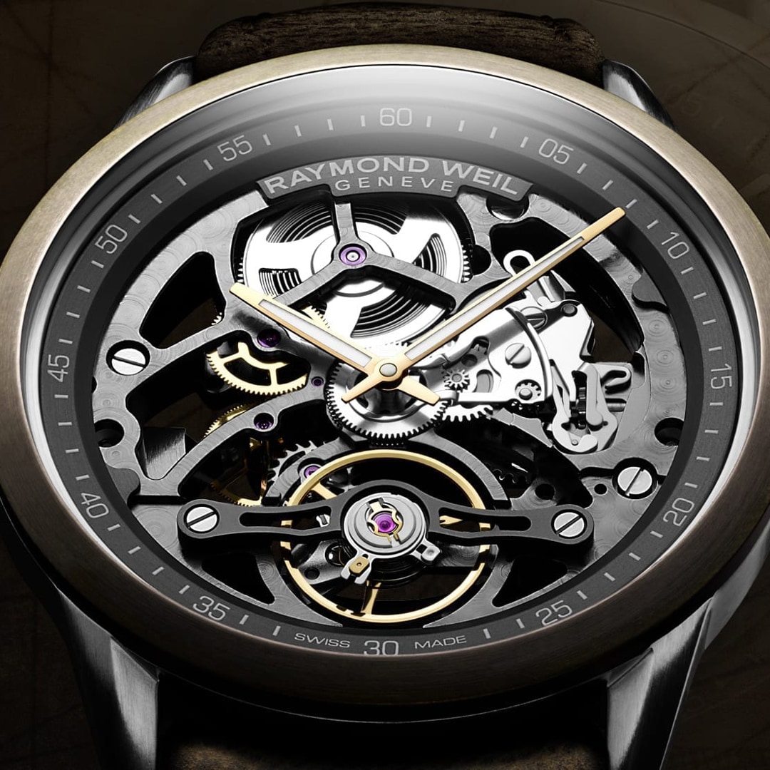 Raymond Weil Freelancer Skeleton Automatik Bronze Ø 42mm