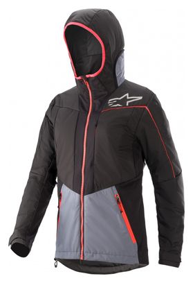Veste Alpinestars Femme Stella Denali 2 Gris / Noir / Corail Fluo