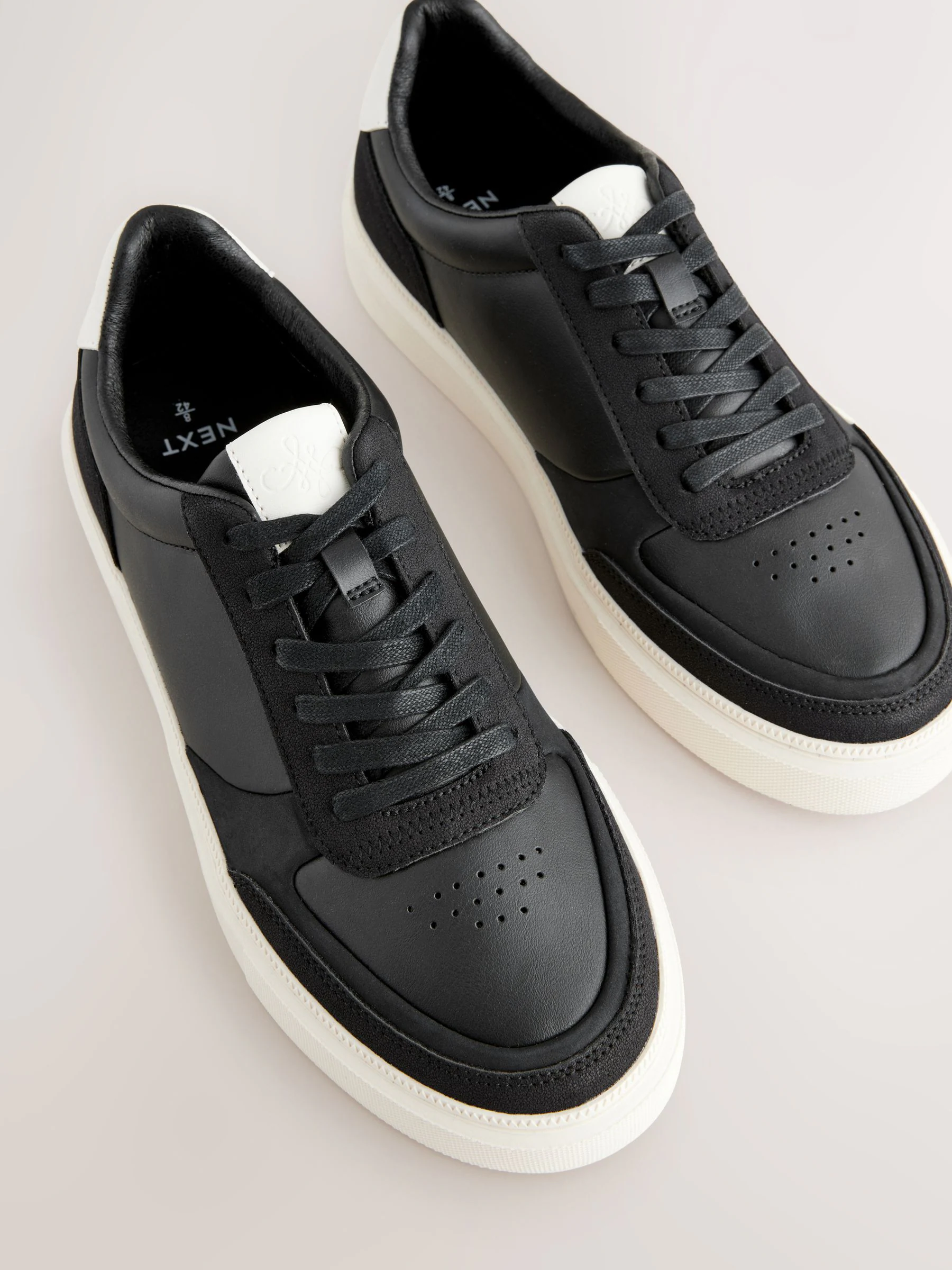 Zwart - Sneakers met dikke zool