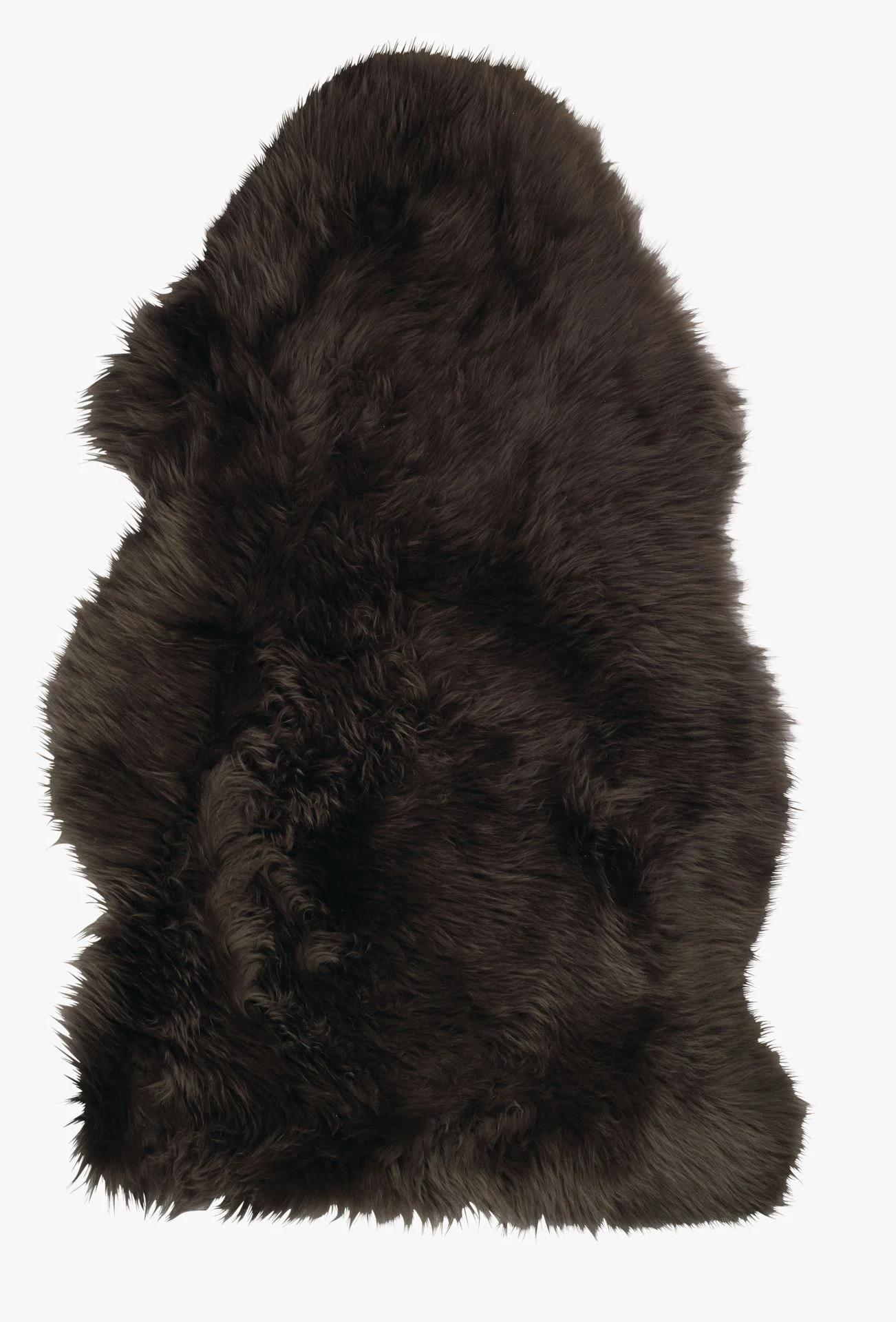Lammeskinn koksgrå - 80-90cm