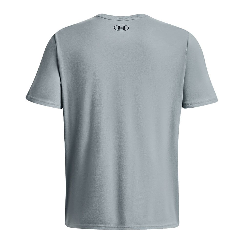 Under Armour UA GL FOUNDATION - Tee-shirt Homme harbor blue/harbor blue/white