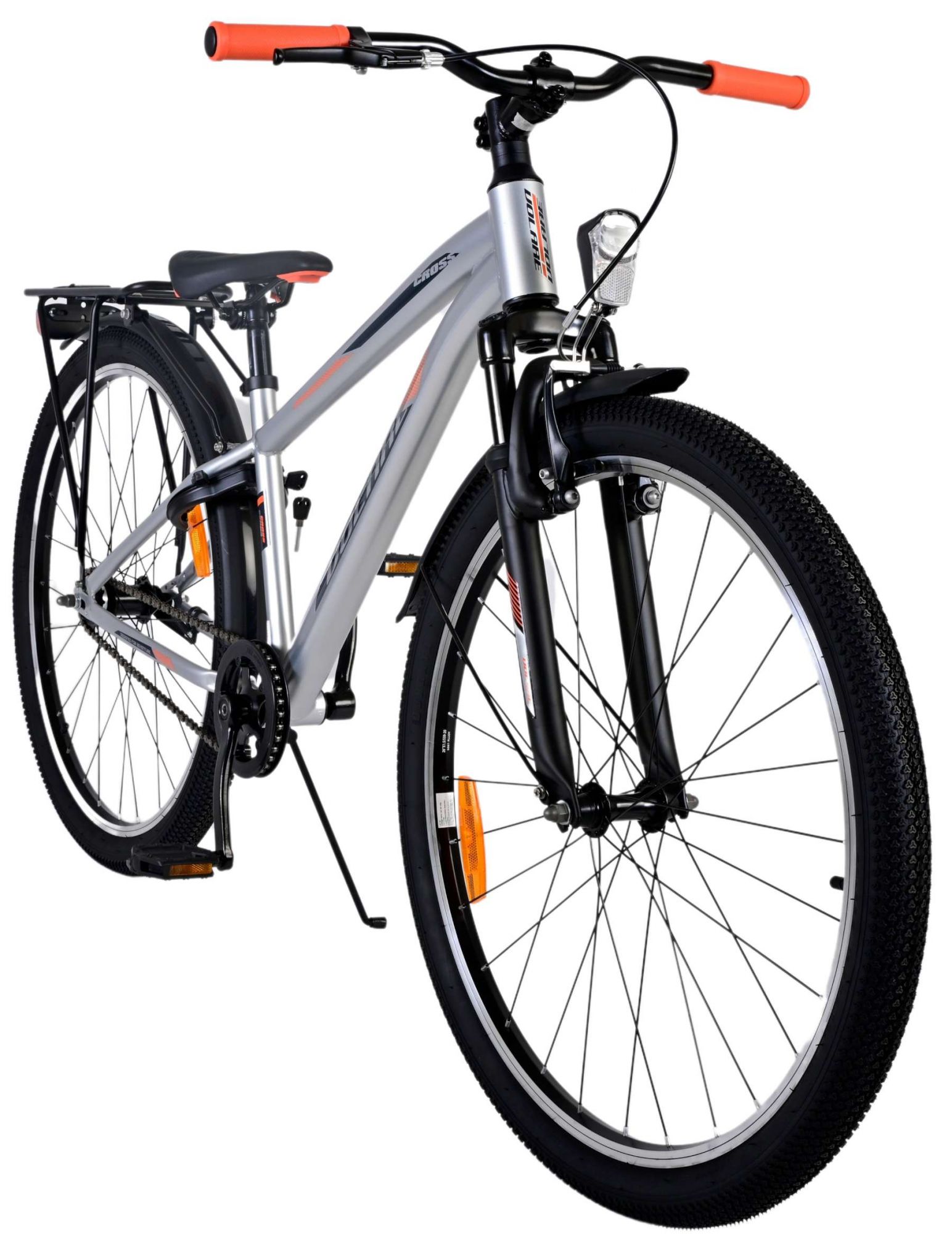 TPFSports Cross Kinderfahrrad - Jungen - Rücktritt + Handbremse - 26 Zoll - Blau
