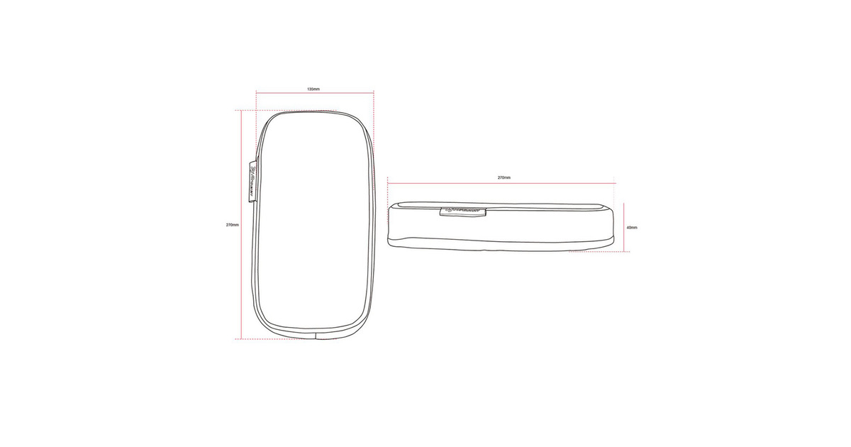 ArozziMemory Foam Armrest Pads polssteun  (Zwart)