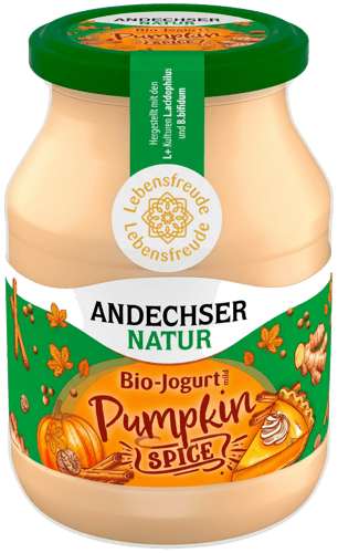 ANDECHSER BIO Winter-Jogurt mild Pumpkin Spice 3,8%