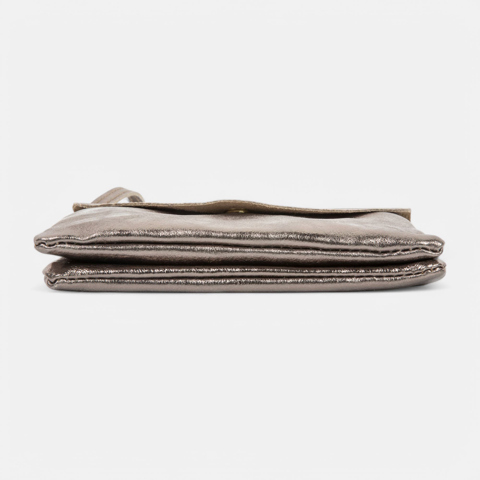 Sac bandoulière en cuir bronze