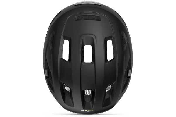 MET E-Mob Cykelhjelm, Black/Matt