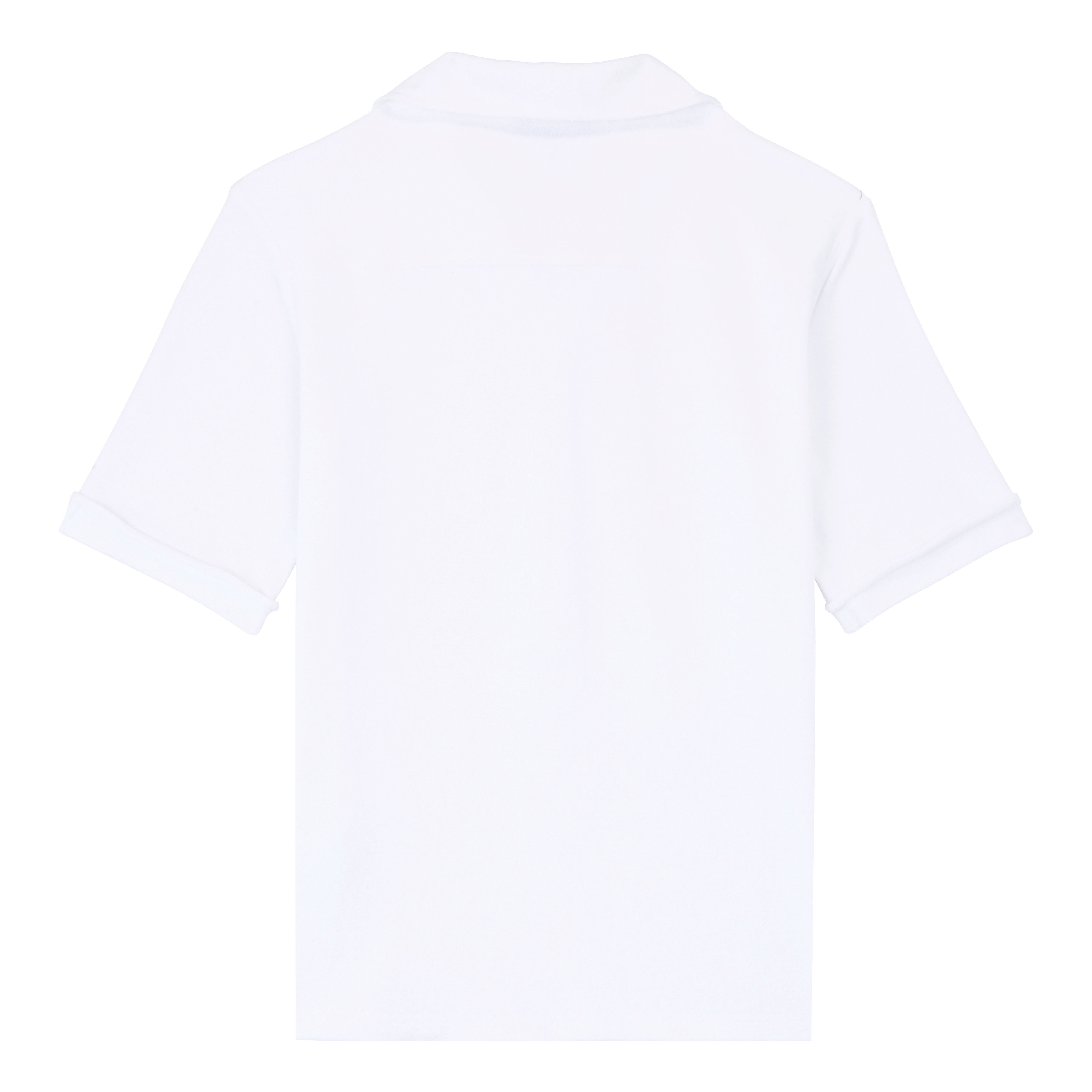 Polo en éponge femme uni
