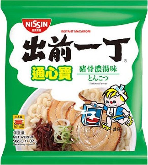 Nissin Demae Ramen Instant Macaroni Tonkotsu Smaak 90g