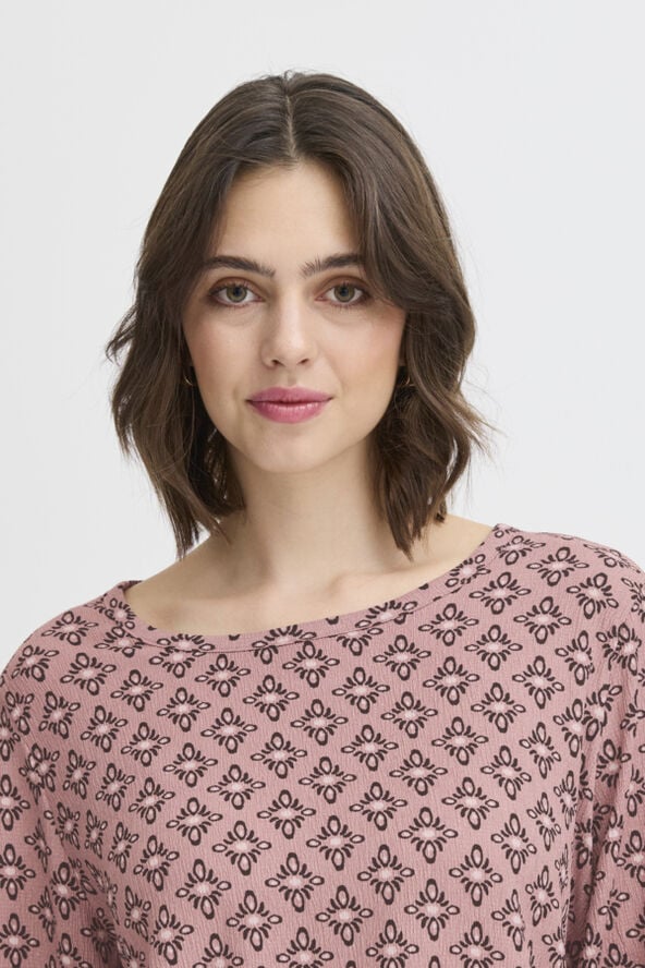 Fransa FRENORA TEE 1 Nostalgia rose mix