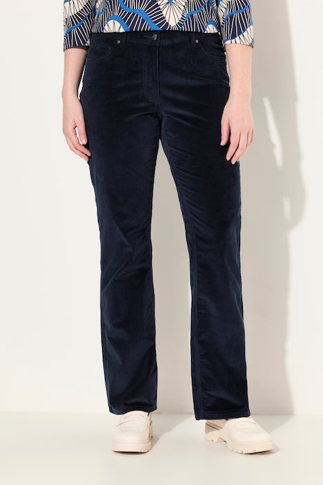 Cordhose Marie, Bootcut, Komfortbund, Biobaumwolle