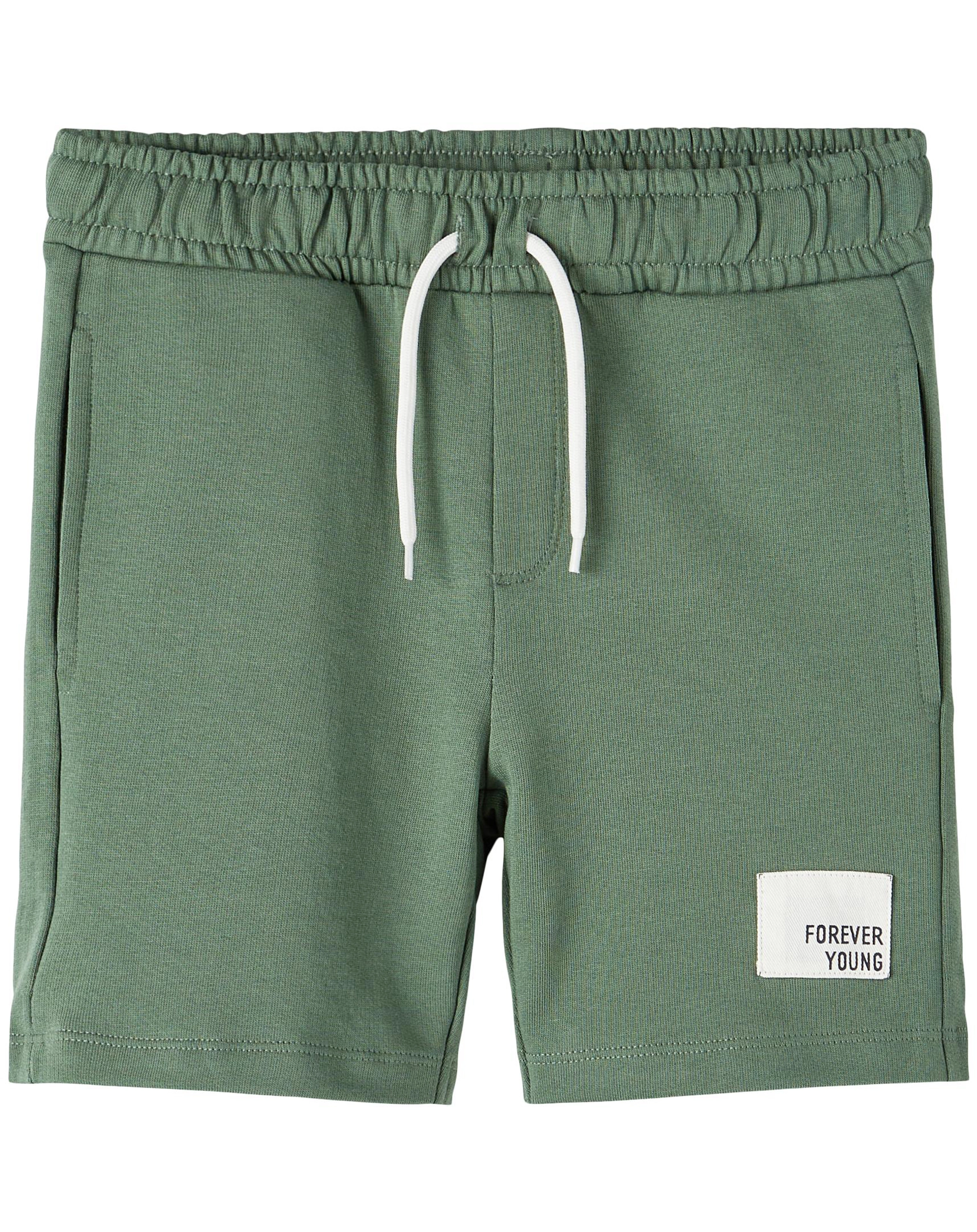 Sweat-Bermudas NKMDIKE in duck green