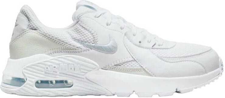 Nike Lage Sneakers Baskets Air Max Excee blanc argent blanc