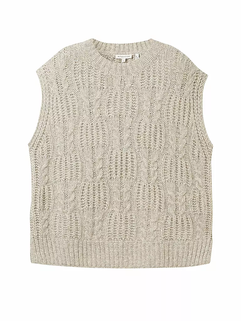 TOM TAILOR Pullunder beige