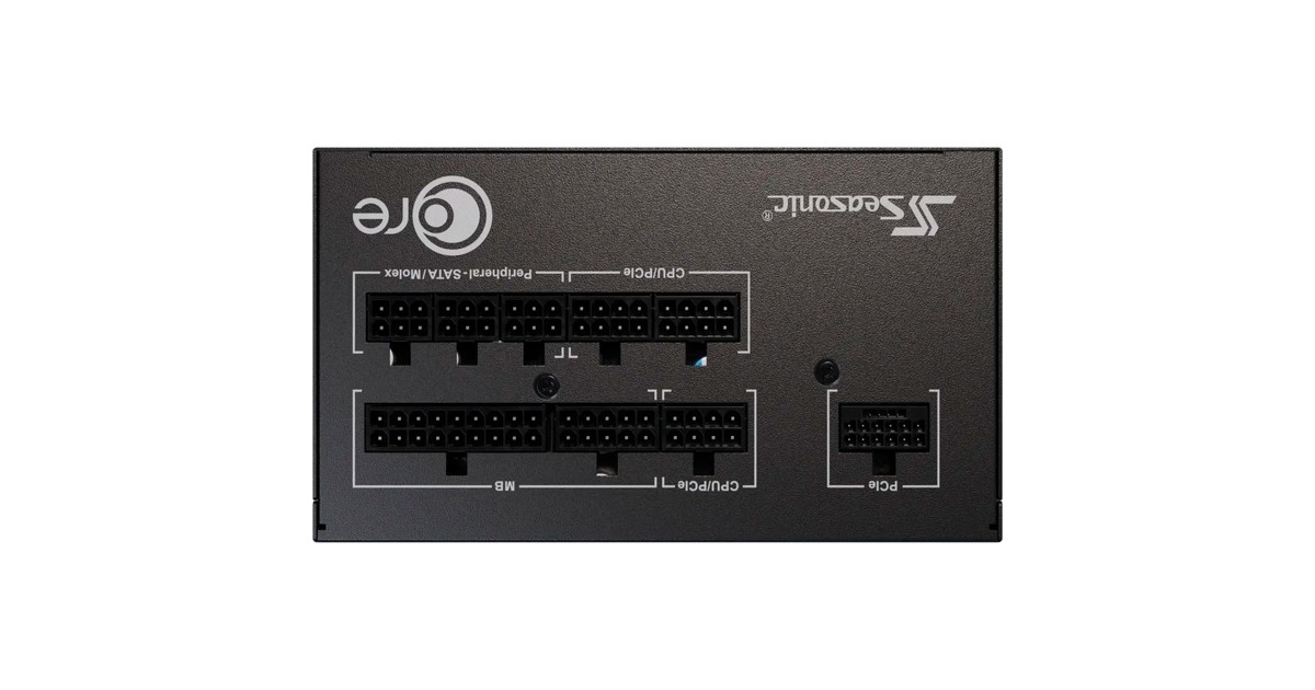 SeasonicCORE GX-650-V2 modulaire 650 watt voeding   (Zwart, 1x 12V-2x6, 2x PCIe)