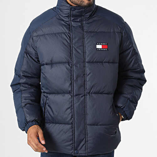 Doudoune Tonal Badge 5121 Bleu Marine