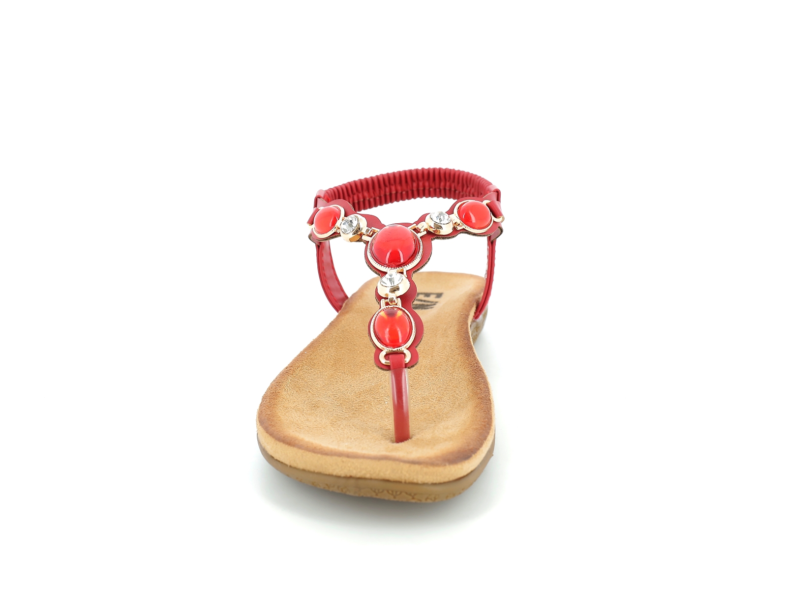 Elue par nous-NECUTE Matières combinées Rouge