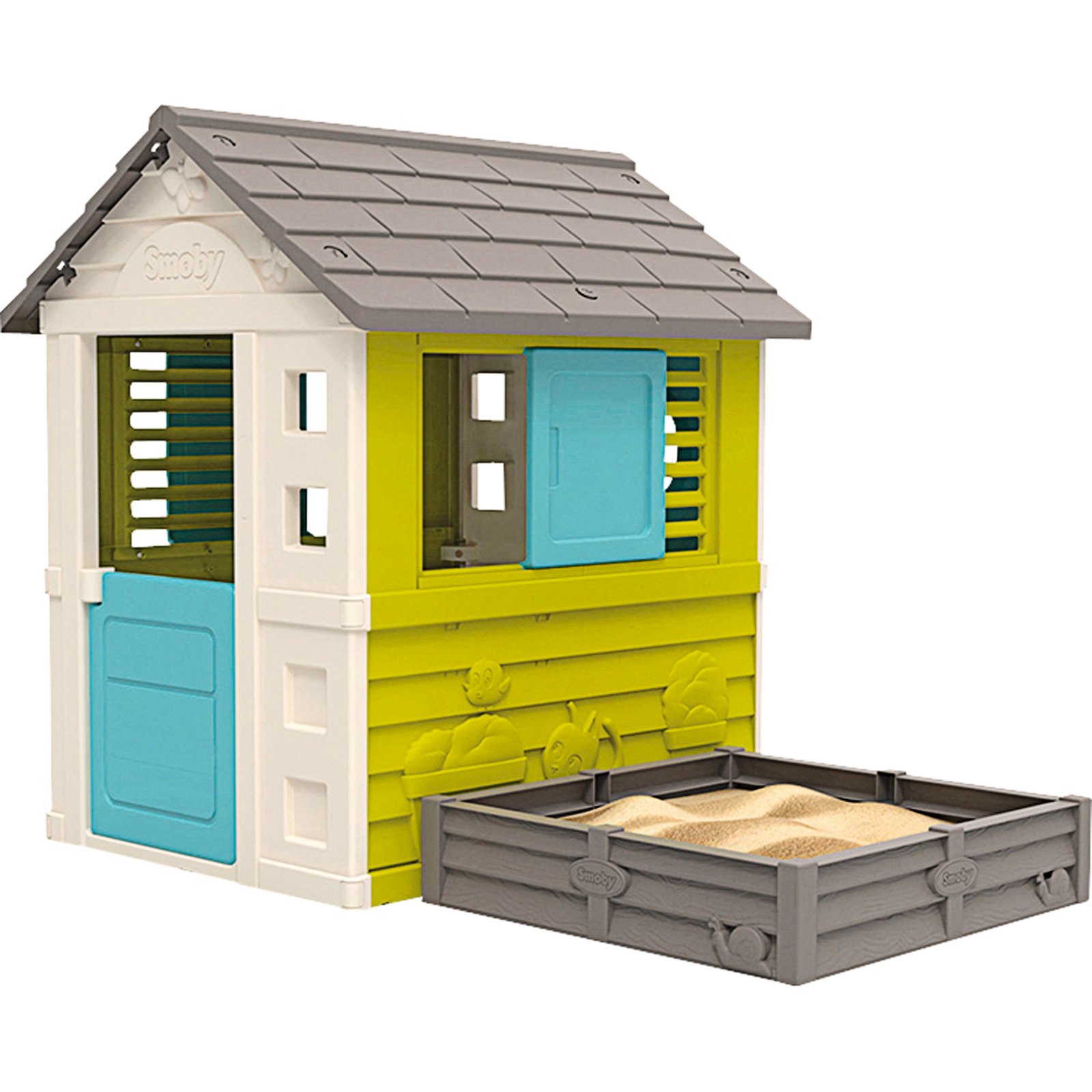 SMOBY Haus mit Sandkasten