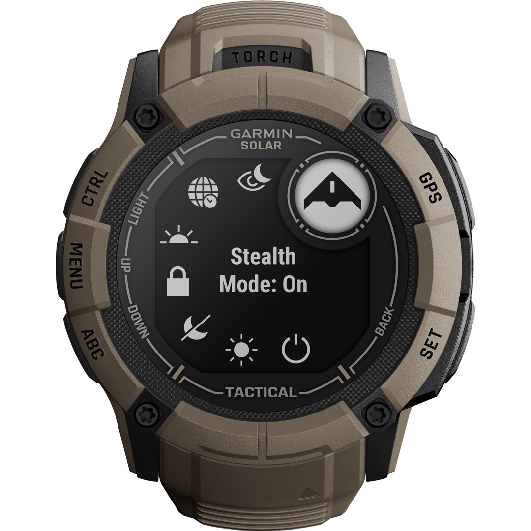 Garmin Instinct 2X Solar Tactical Edition Coyote Tan