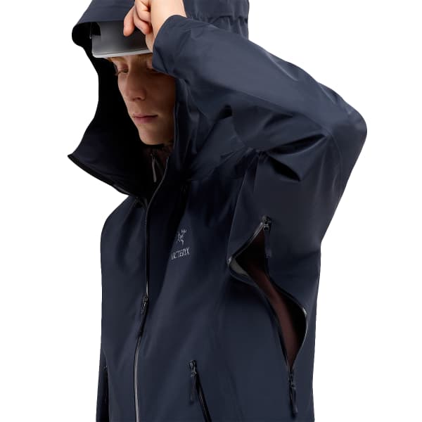 Veste randonnée ARC'TERYX BETA JACKET MEN'S BLACK SAPPHIRE