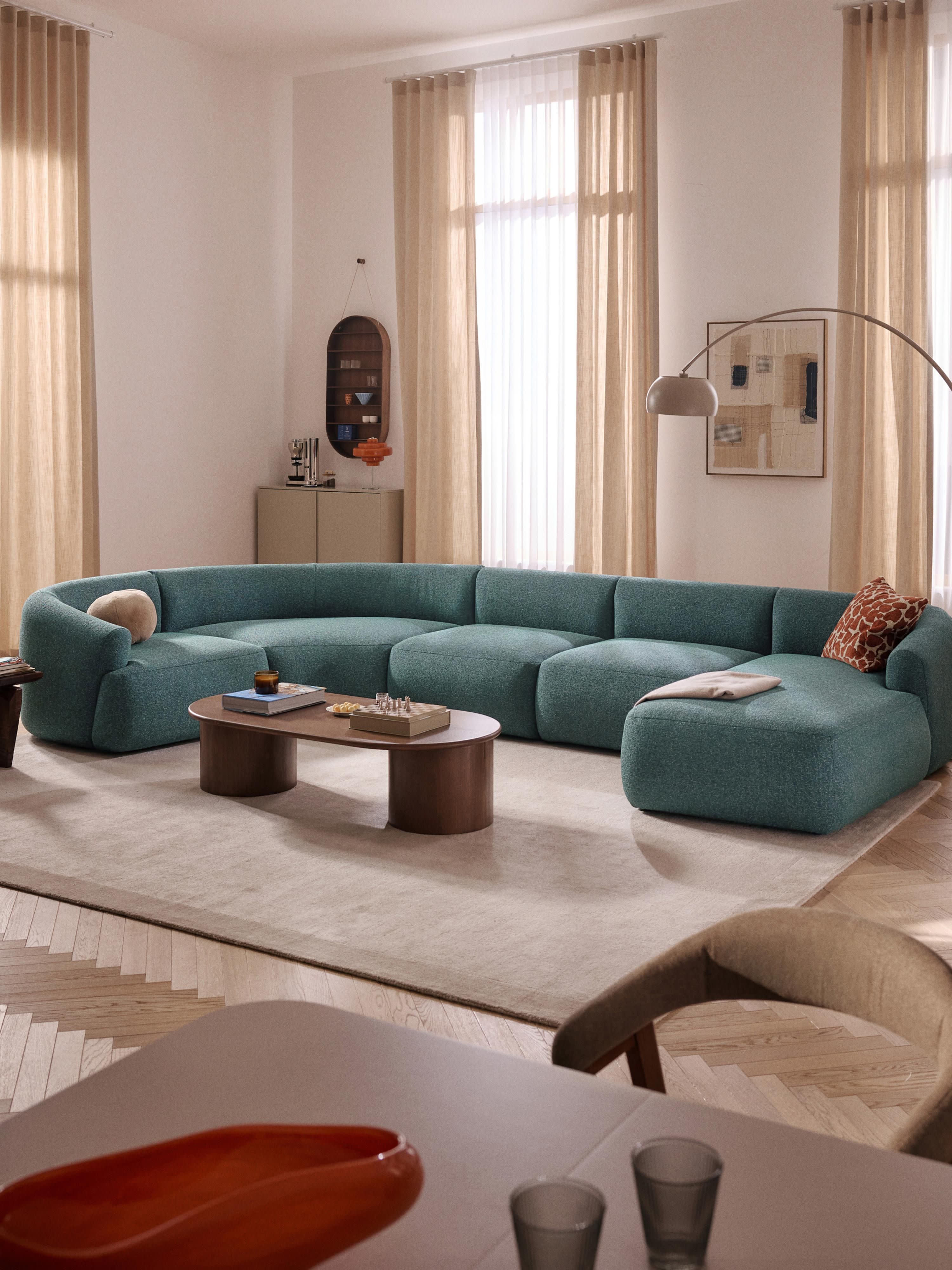 Modulaire bouclé bank Sofia