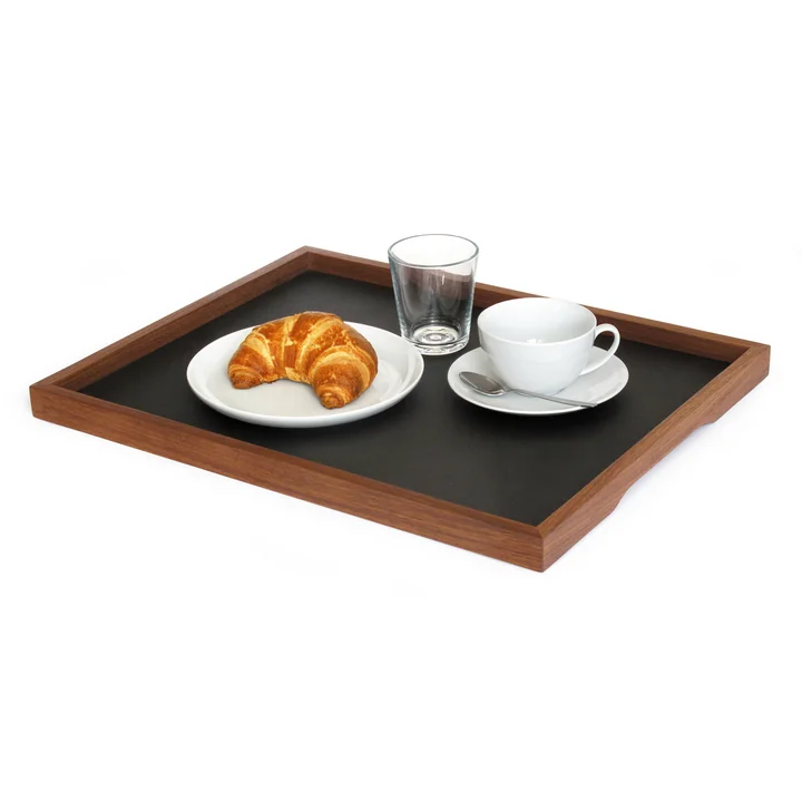 side by side - Tablett Basic L, Esche