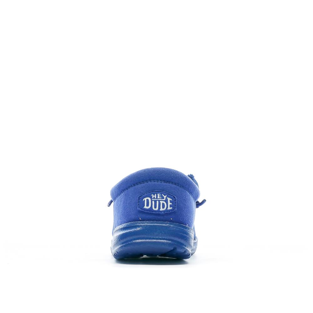 Hey Dude Chaussures Bleu Garçon Hey Dude Wally Youth Funk Mono