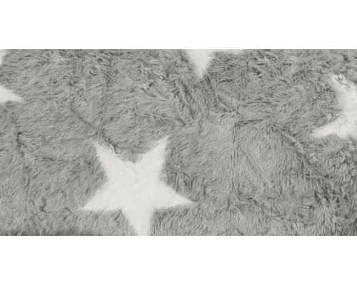 Zitzak Zitpunt Zitzak Fluffy Stars L ca. 120 liter grijs 70x90 cm