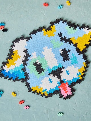 Plus-Plus Puzzle By Number Puppy 500pcs