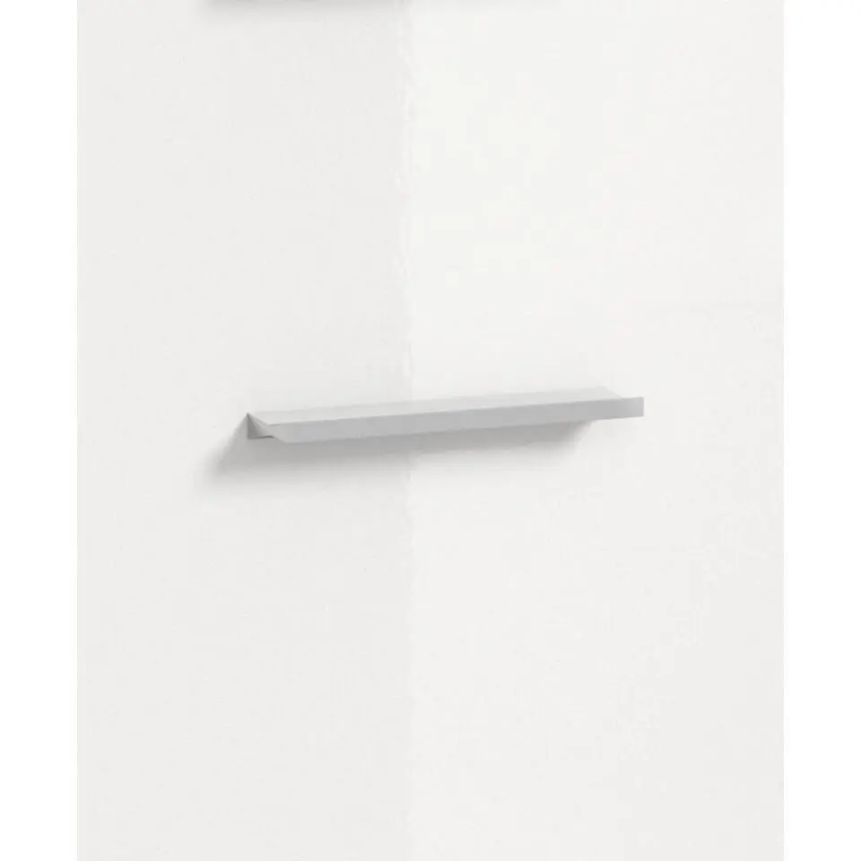 Hioshop Scout wastafel 2 deuren- 2 lades wit hoogglans- wit