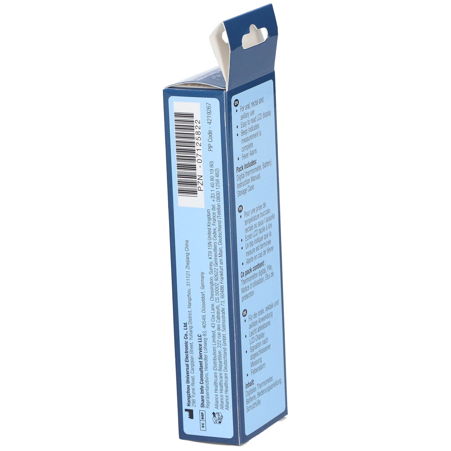 alvita® Digitales Fieberthermometer flexibel