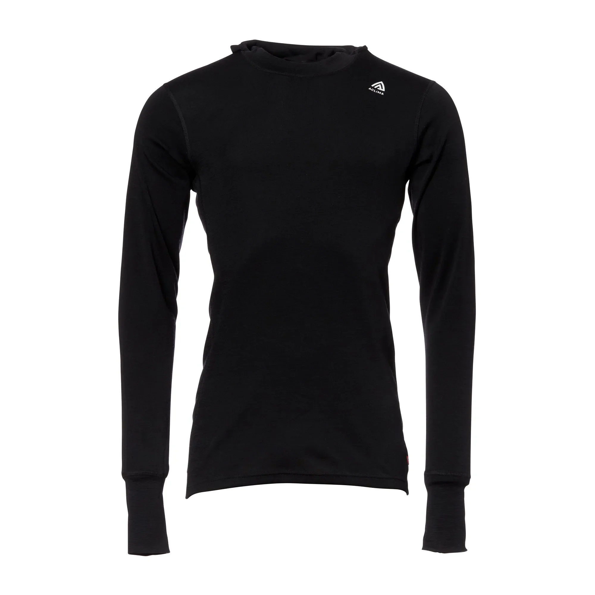 Aclima -  Aclima Hoodie WarmWool Sweater jet black