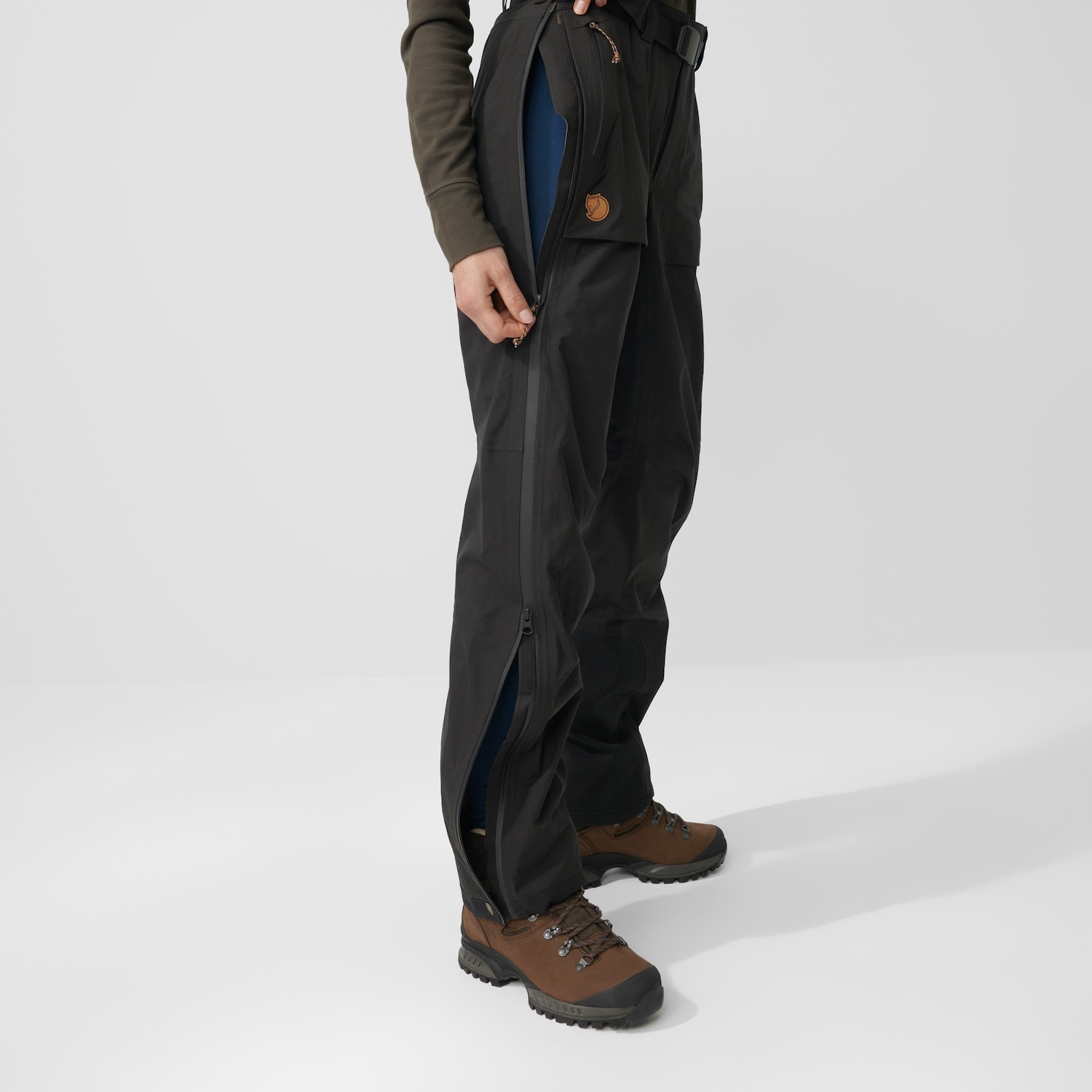 Fjällräven Keb Eco-Shell Trousers, Dame<br>PFC-fri skallbukse med stretch!