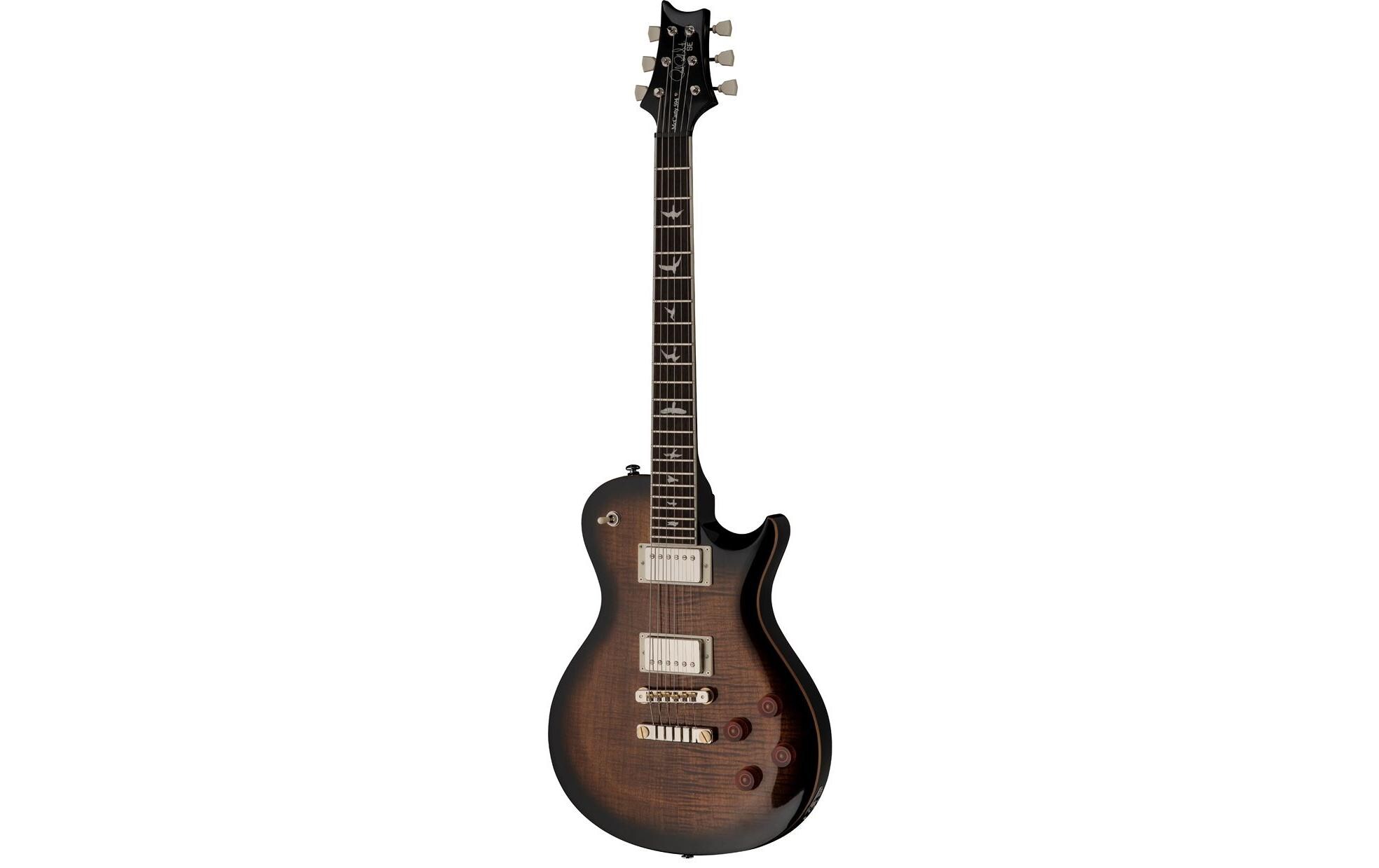 E-Gitarre SE McCarty 594 Singlecut – Black Gold Burst<br>E-Gitarre mit Humbucker-Pickups und Vintage-Sound