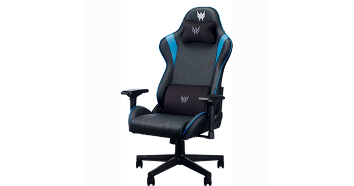 AcerPredator Rift Gaming Chair  (Zwart/blauw)