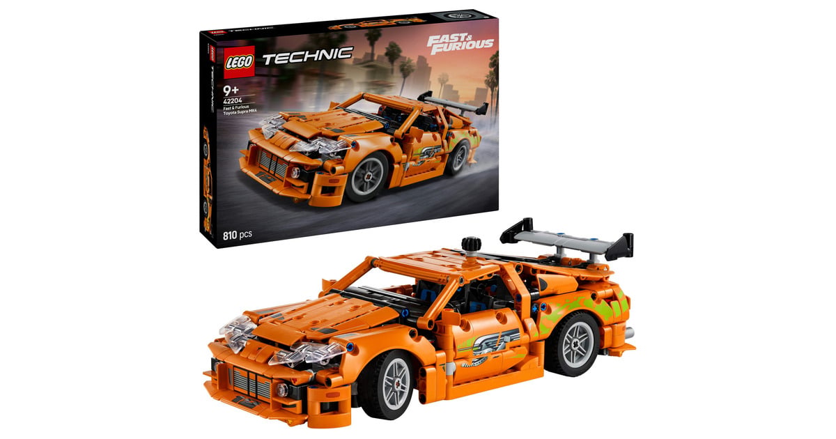 LEGOTechnic - Fast and Furious Toyota Supra MK4 Constructiespeelgoed  (42204)
