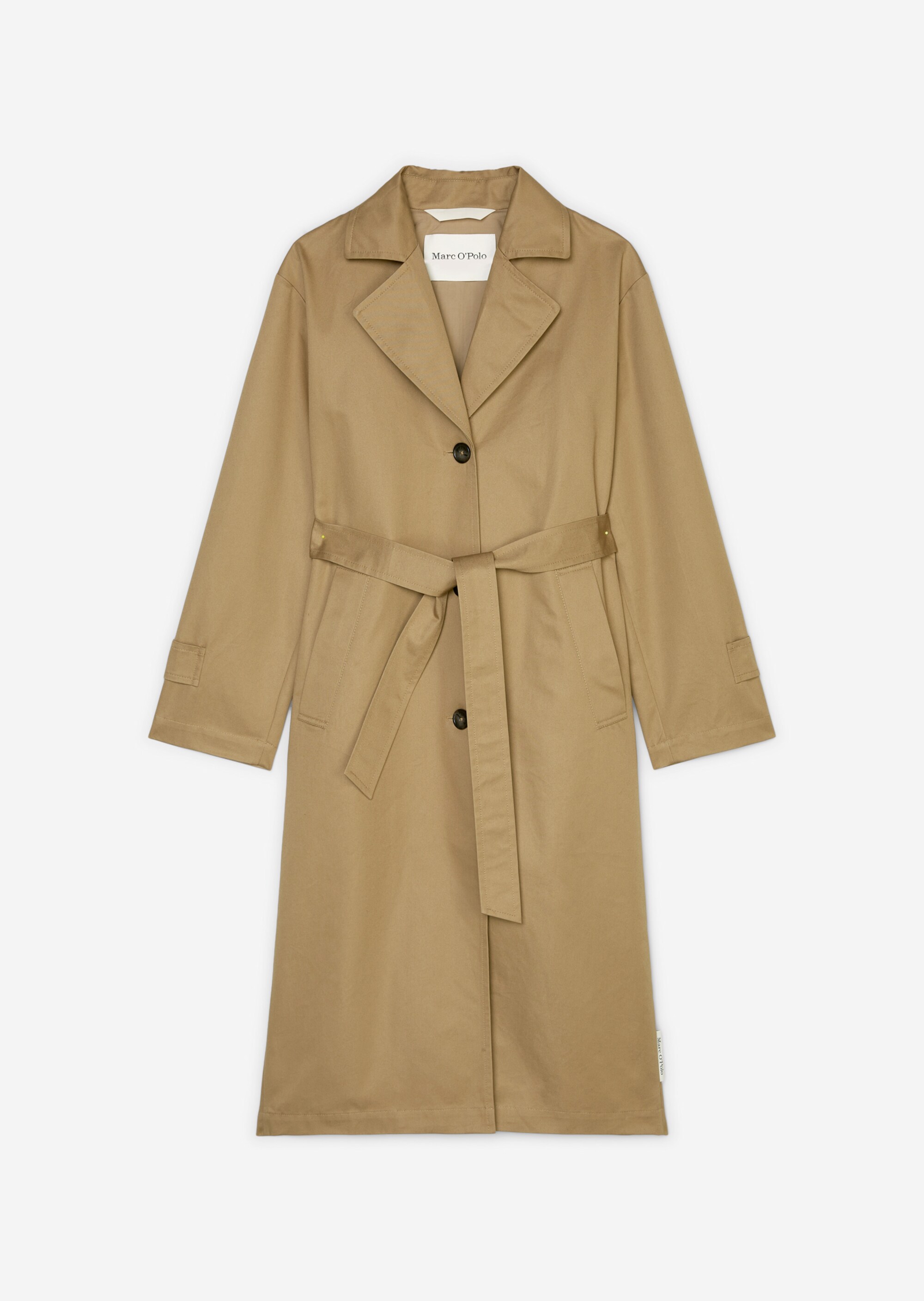 Trenchcoat mit Gürtel regular mit wasserabweisender Oberfläche