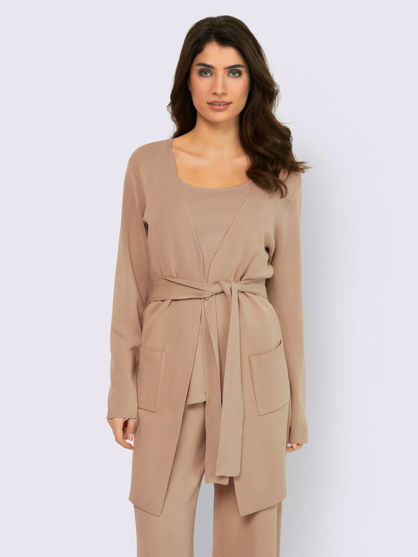 Twin-set qualité tricot fin