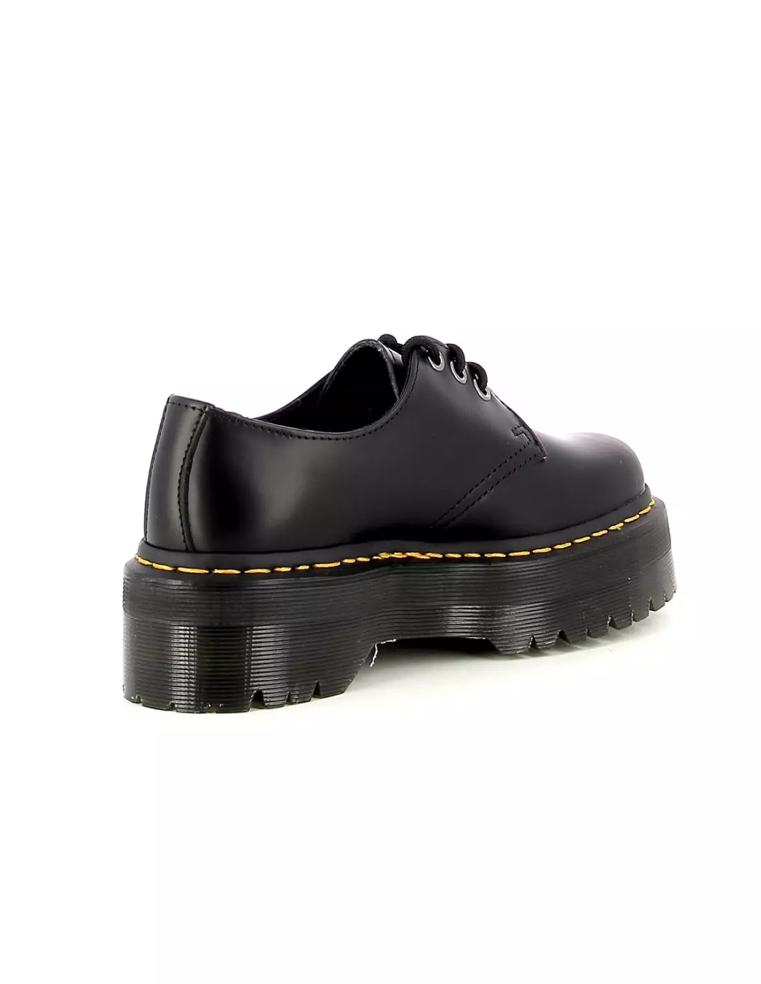 DR MARTENS 1461 QUAD - Derbies, richelieus & trotteurs Blackpolishedsmooth