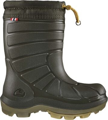 Viking Extreme  Fôrede Gummistøvler, Hunting Green/Khaki