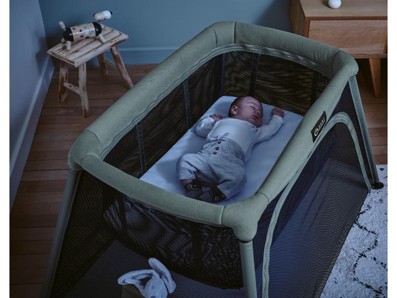 Babymoov Reisebett 3in1 Moov & Comfy Neugeboreneneinsatz, Reisebettchen und Laufstall für unterwegs
