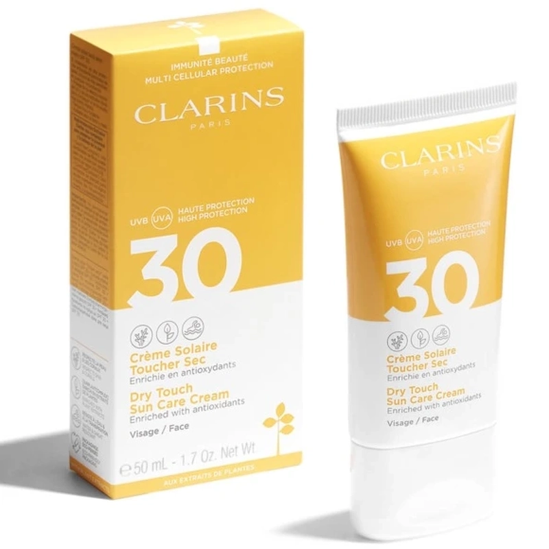 Clarins Sun Care Face Cream Dry Touch SPF 30 - 50 ml