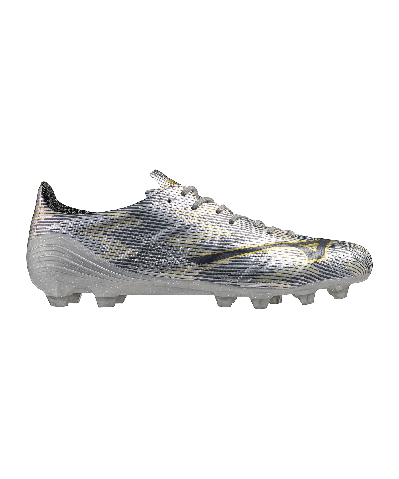Mizuno Alpha II Elite FG Platinum Silver Silber F04
