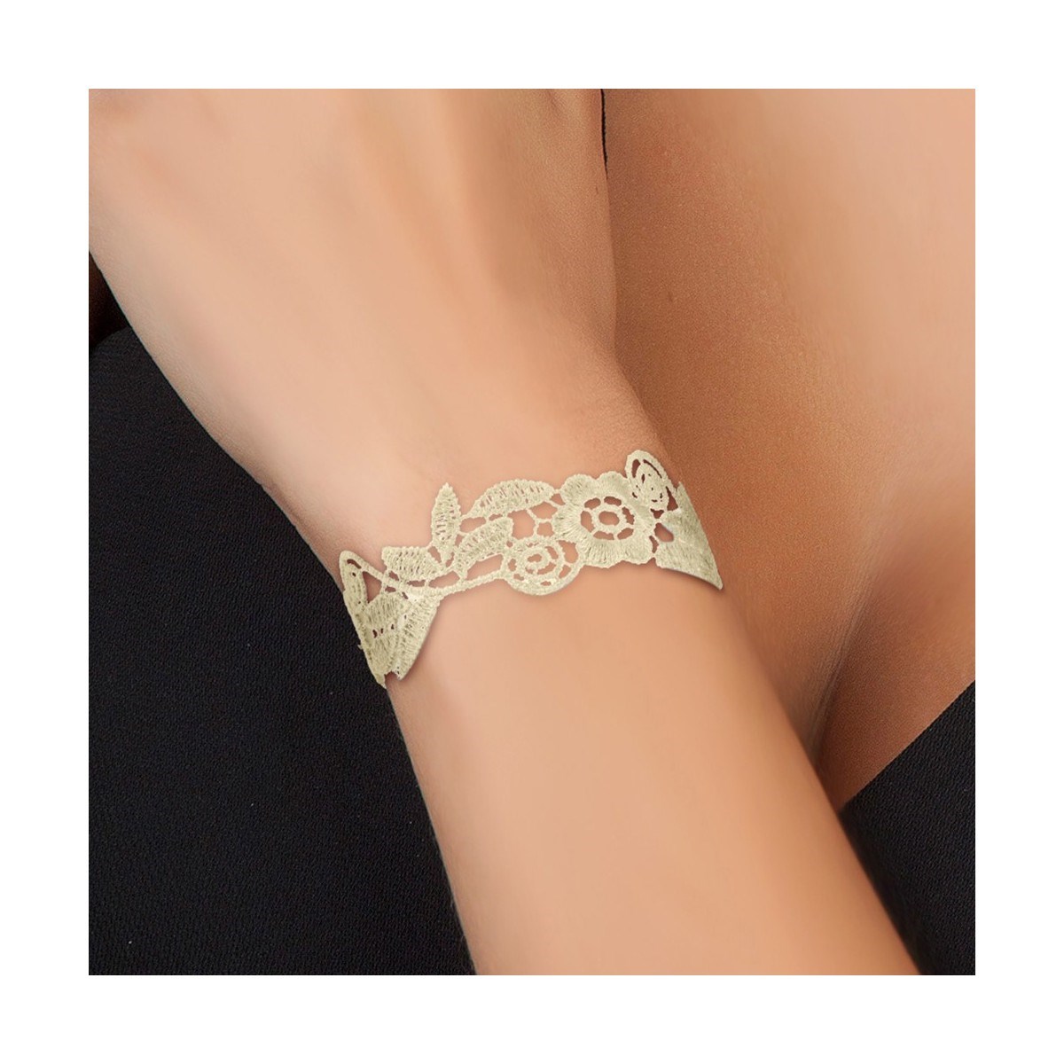 Bracelet parfumable en dentelle SC Crystal