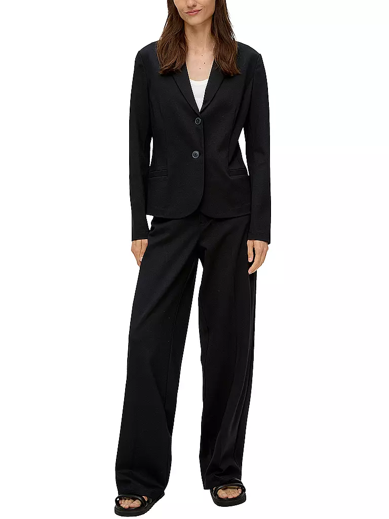 S.OLIVER Blazer schwarz